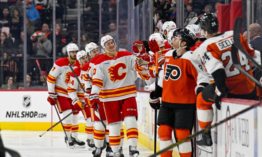 Flames Execute, Flyers Struggle with Net-Front Play