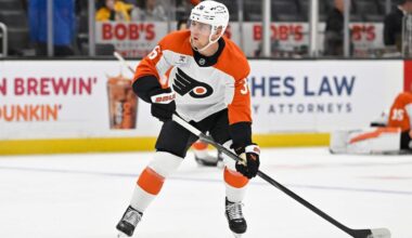 Emil Andrae showing Flyers he belongs with the big club, permanently