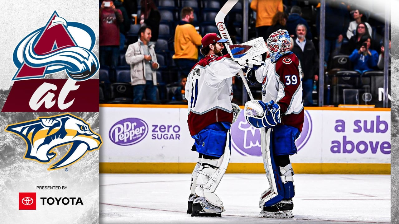 Toyota Game Recap: 11/22/2025 | Colorado Avalanche