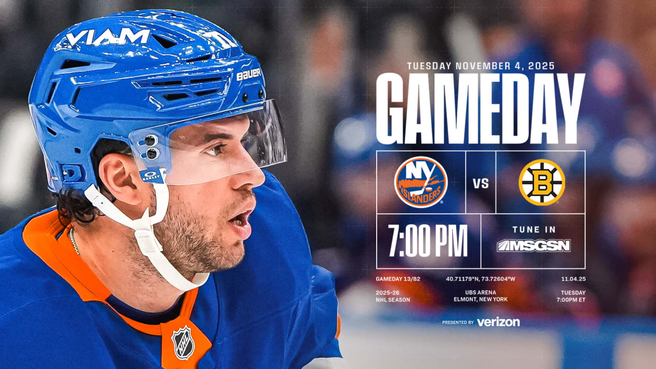 Game Preview: Islanders vs Bruins Nov. 4