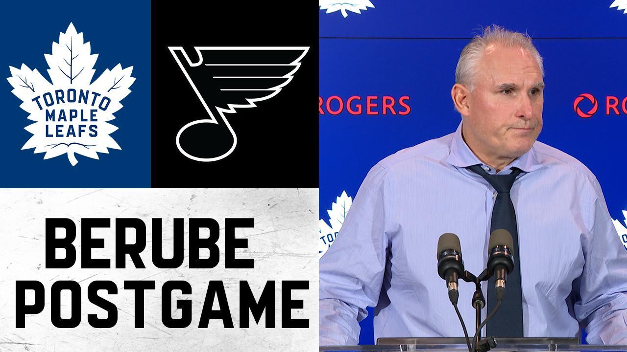 Craig Berube | Post Game vs. St. Louis Blues | November 18, 2025