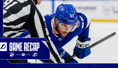 Recap: Rangers 7, Lightning 3
