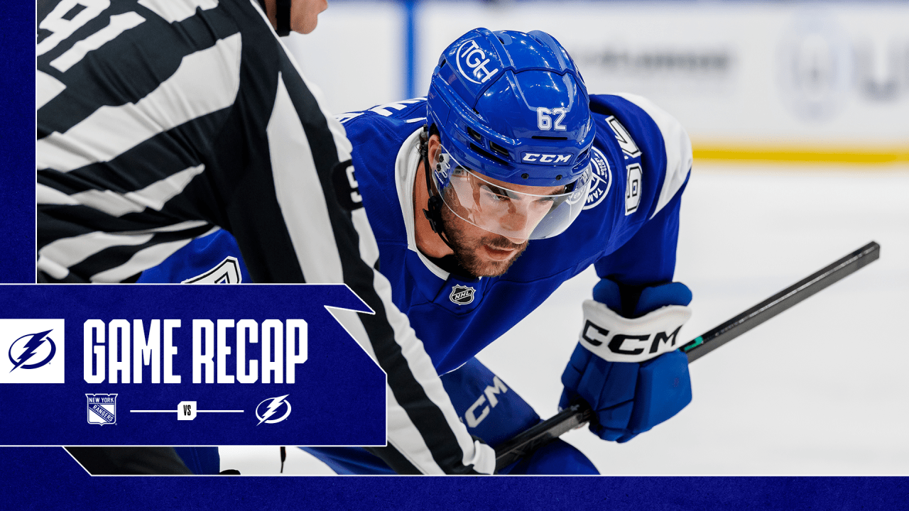 Recap: Rangers 7, Lightning 3