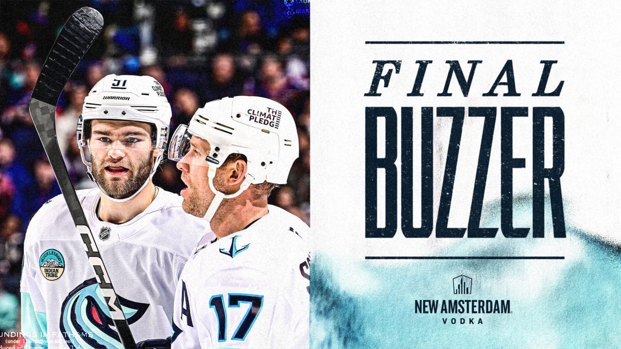 Kraken, Daccord Push to Overtime, Fall to NYI