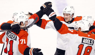 Foerster breaks tie late in 3rd period, Flyers get past Panthers