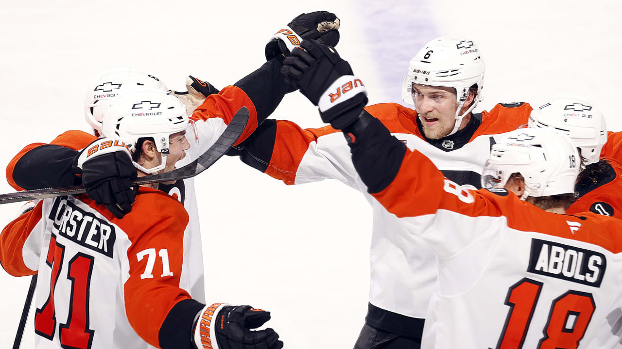 Foerster breaks tie late in 3rd period, Flyers get past Panthers