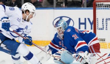 Hagel scores twice as Lightning beat Rangers 4-1 and extend winning streak to 7 games