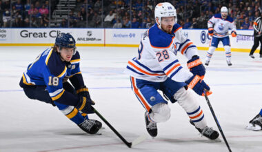 GAME RECAP: Blues 3, Oilers 2