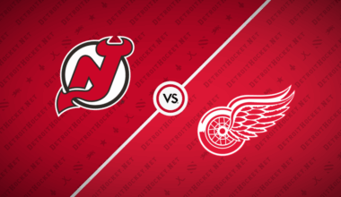 Devils vs. Red Wings, 11/24/2025 – DetroitHockey.Net
