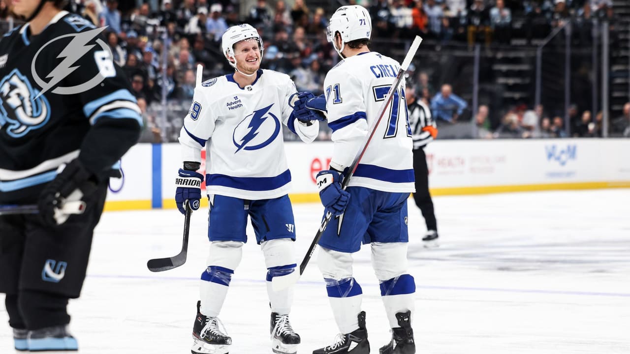 Cirelli wires home one-timer | Tampa Bay Lightning