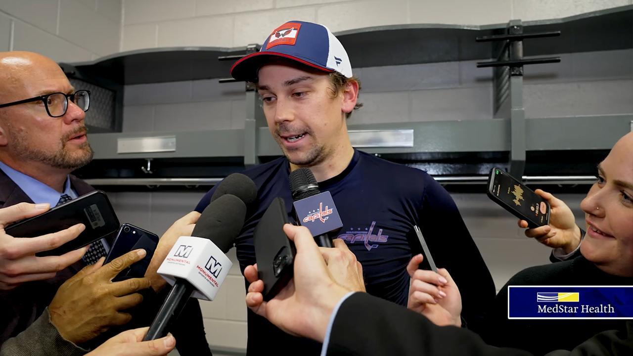 Dylan Strome | Postgame | Washington Capitals
