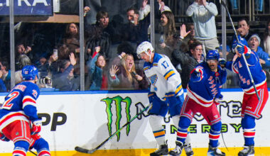 Rangers vs. Blues: Postgame Notes