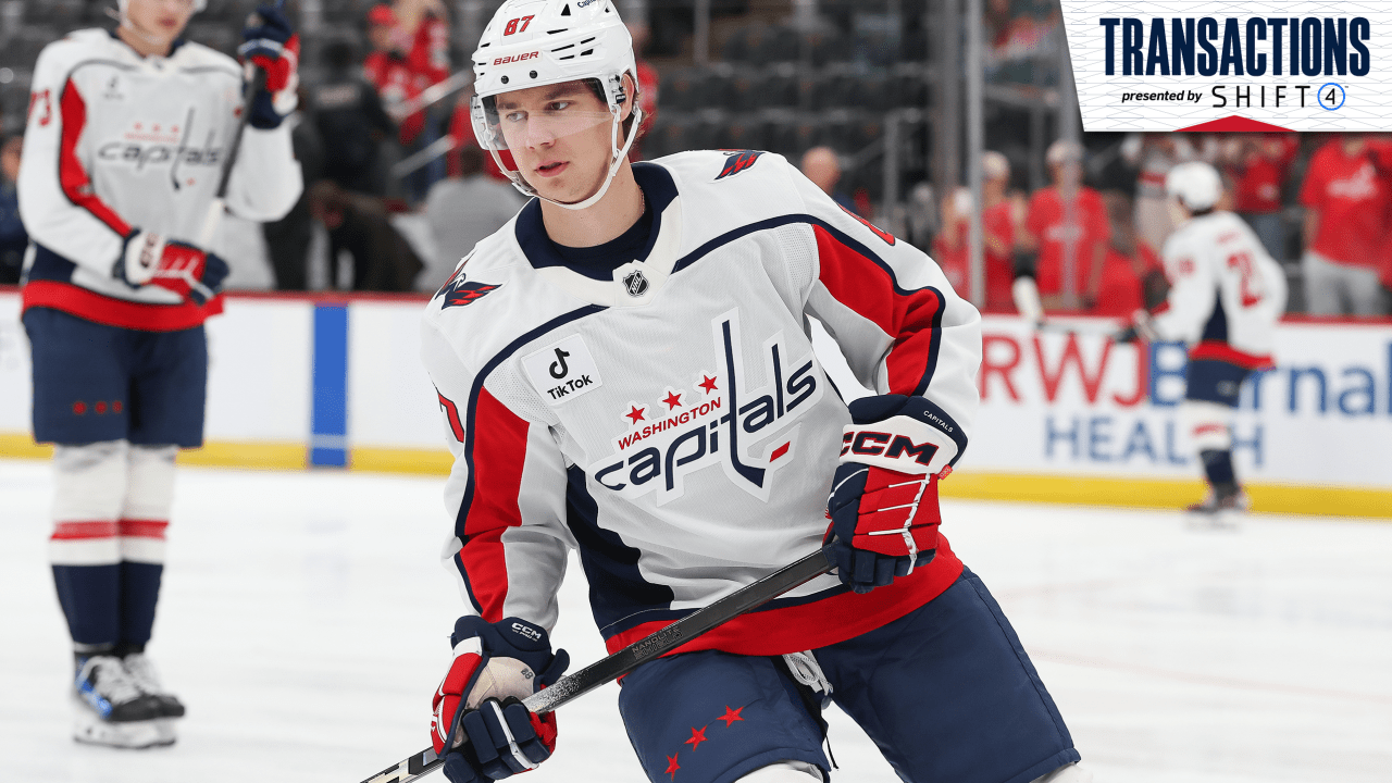 Capitals Recall Bogdan Trineyev | Washington Capitals