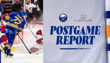 Sabres' comeback bid falls short in Carolina