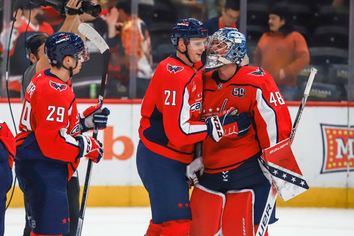 Logan Thompson has been getting Russian lessons from Aliaksei Protas: ‘I’ve got to be honest — he’s terrible’