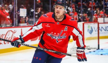 John Carlson will overtake Nicklas Backstrom on notable franchise leaderboard if he plays against Kings