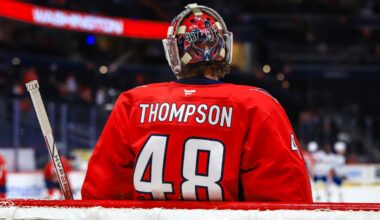 Logan Thompson grateful to get start from Spencer Carbery after ‘crappy game’ against Lightning: ‘The sun came up the next day’