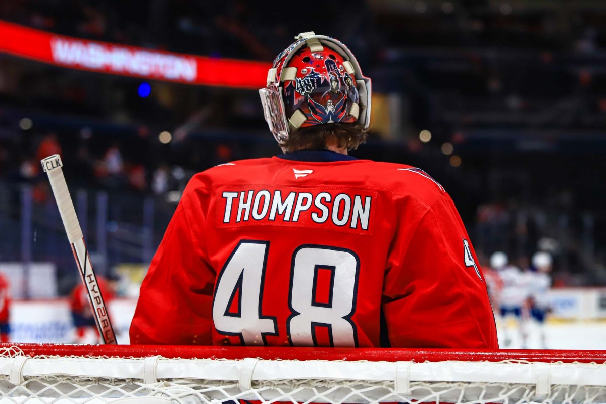 Logan Thompson grateful to get start from Spencer Carbery after ‘crappy game’ against Lightning: ‘The sun came up the next day’