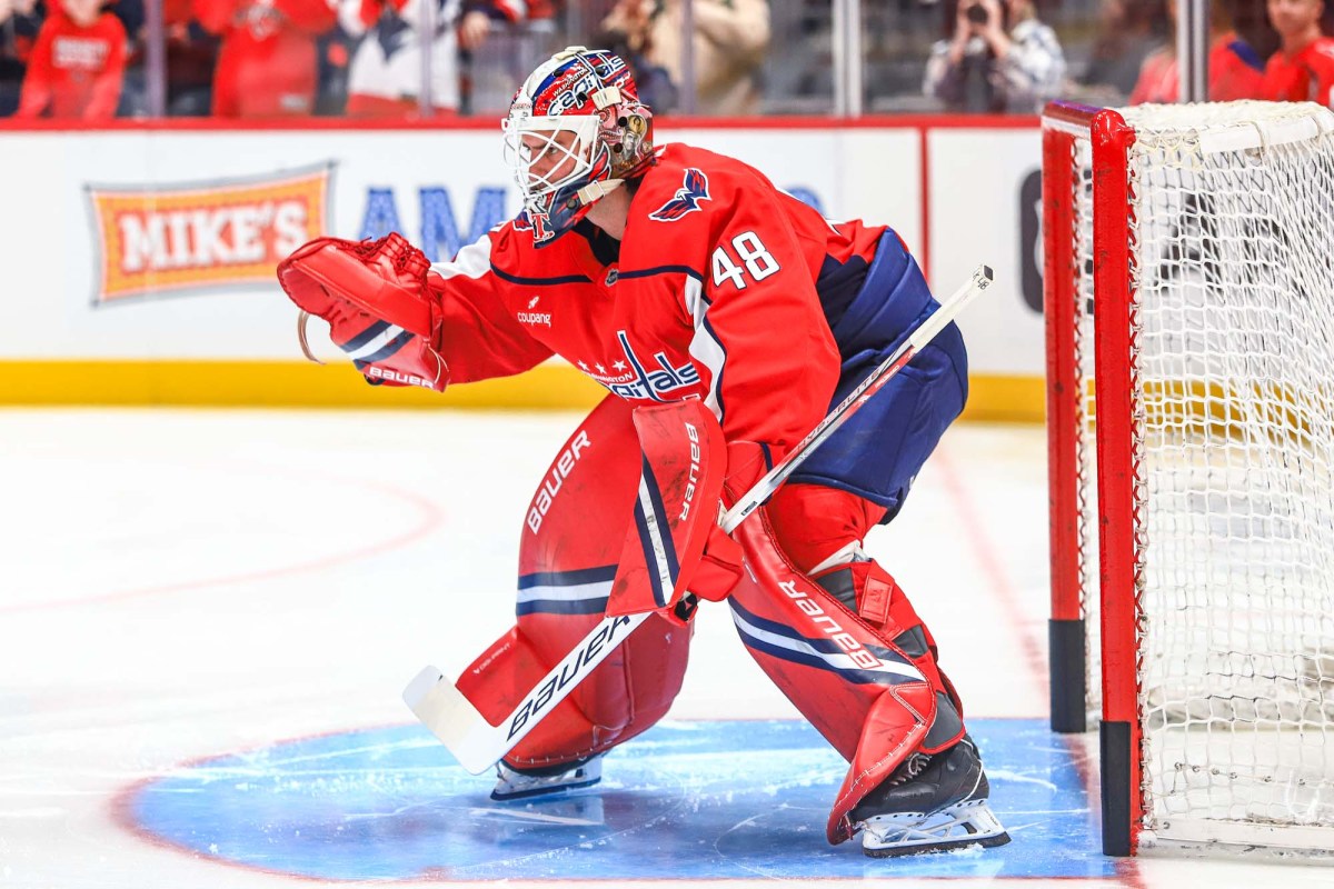 Logan Thompson gives up more than two goals for the first time since April 2