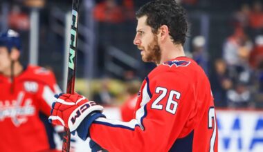 Spencer Carbery labels availability of Nic Dowd, Tom Wilson, and Connor McMichael against Blue Jackets as ‘to be determined’