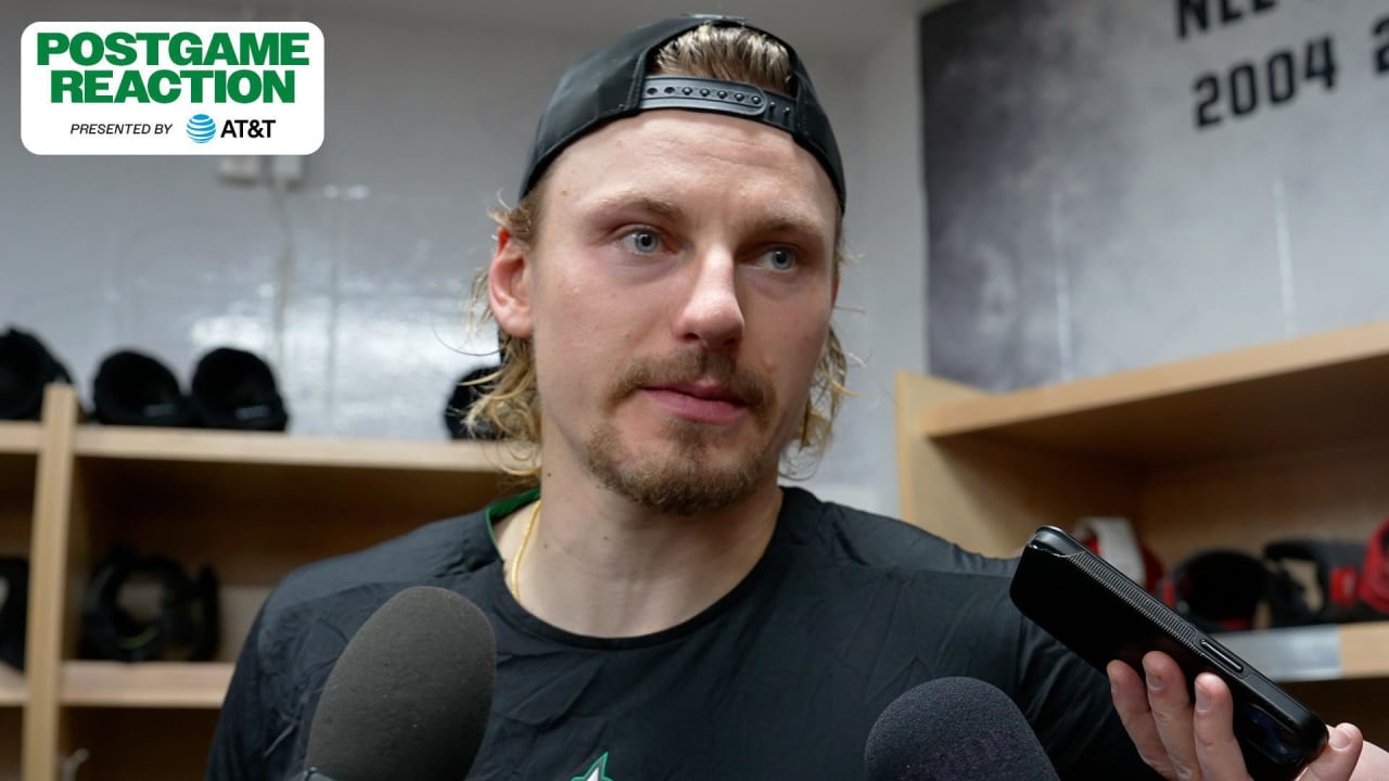 DAL@CGY Postgame: Roope Hintz | Dallas Stars