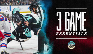 Kraken (5-2-3) vs Rangers (5-5-2) | 7:00 p.m.