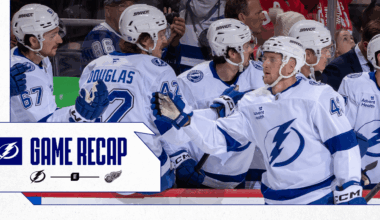 Recap: Lightning 6, Red Wings 3
