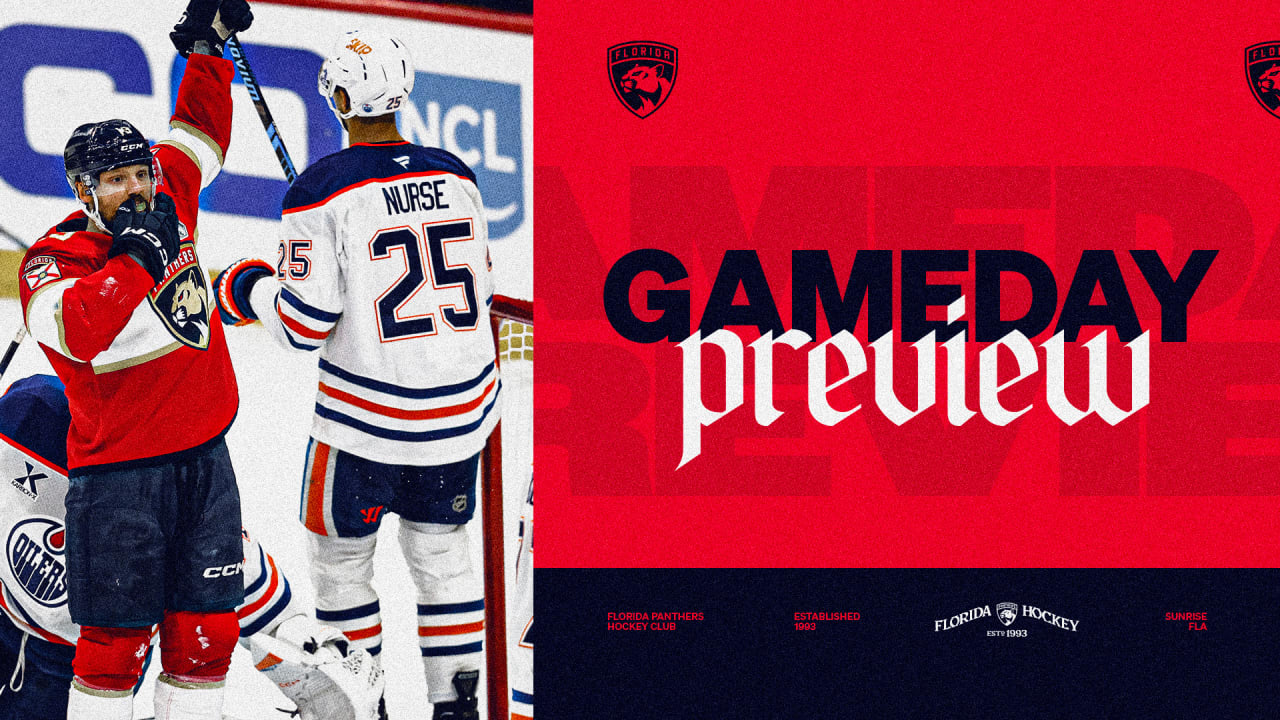 PREVIEW: Panthers, Oilers clash in Stanley Cup Final rematch