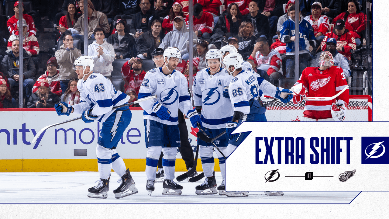 Mishkin's Extra Shift: Lightning 6, Red Wings 3