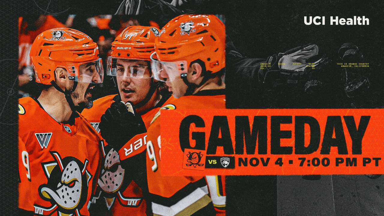 GAMEDAY: Ducks Look to Stay Hot as They Host Panthers at Honda Center