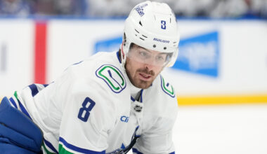 Canucks' Conor Garland returns vs. Stars, Teddy Blueger getting closer