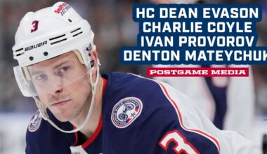 Blue Jackets @ Capitals | Postgame Media