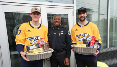 Preds Give Back, Deliver Thanksgiving Meals Across Nashville