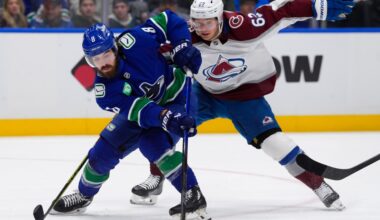 Open Thread: Colorado Avalanche at Vancouver Canucks (8:00 p.m. MT)