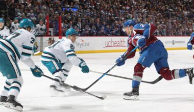 Open Thread: Colorado Avalanche vs. San Jose Sharks (7:00 p.m. MT)