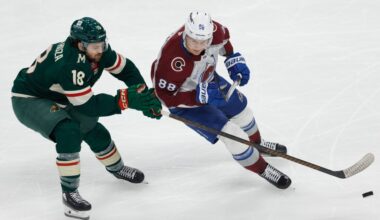 Open Thread: Colorado Avalanche at Minnesota Wild (1:30 p.m.)