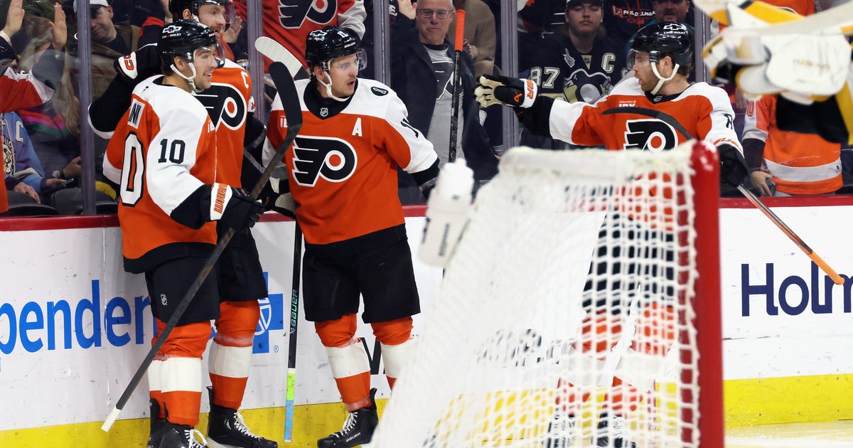 Travis Konecny nets 200th career goal, Bobby Brink shines as Flyers edge Penguins in shootout