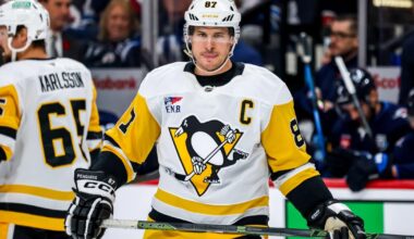 Sidney Crosby scores in Penguins' loss to Winnipeg Jets