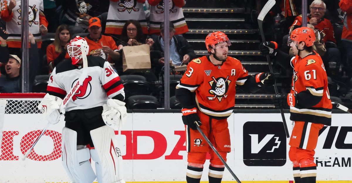 Devils Faceplant Into 4-1 Loss to Ducks
