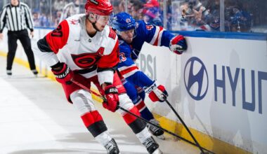 Preview and Game Thread: Rangers at Hurricanes