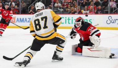 Devils beat the Penguins in shootout to take over 1st place in the Metropolitan Division