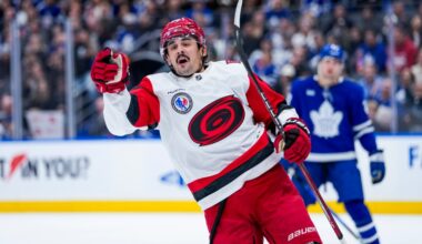 Hurricanes storm back, defeat Toronto 5-4