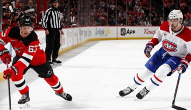 Timo Meier, Jesper Bratt Power New Jersey Devils To 4-3 Overtime Win Over Montreal Canadiens