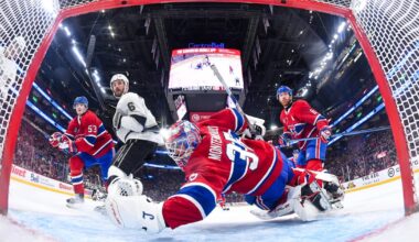 Kings score 3 quick goals in 2nd period and beat Canadiens 5-1