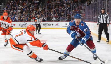 Recap: Avalanche squash Ducks 4-1