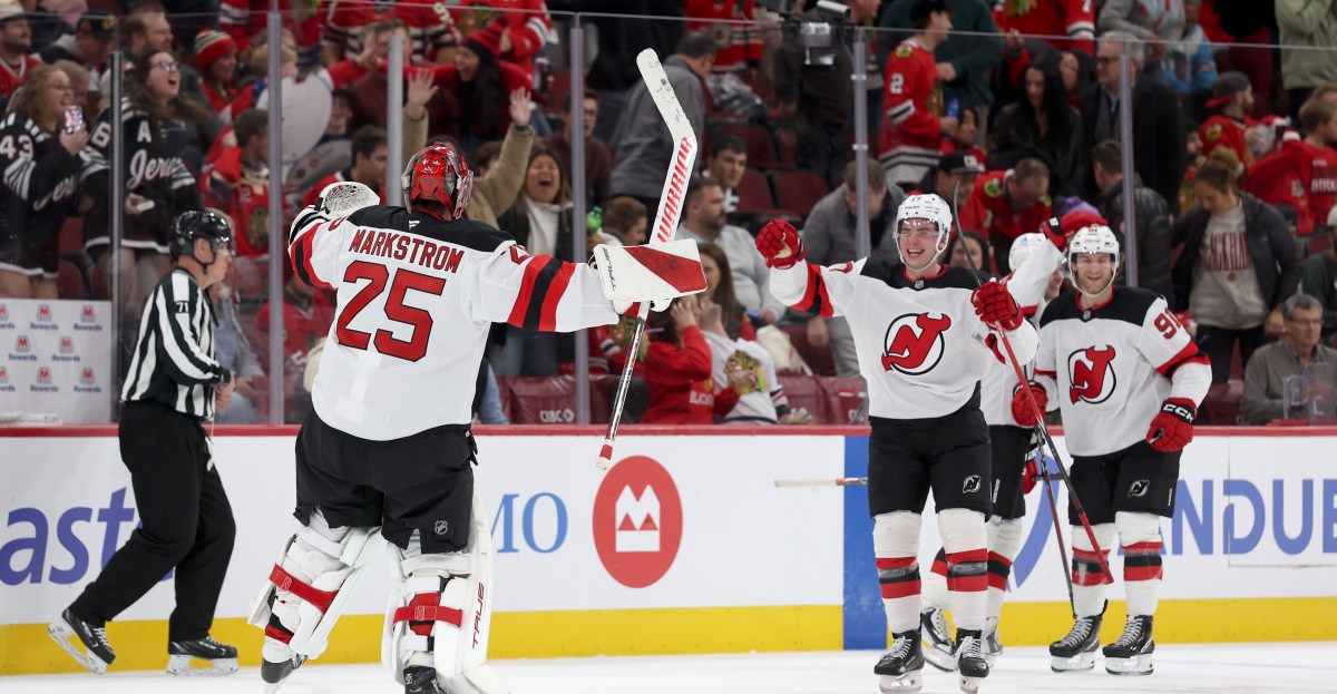 Simon Nemec Puts On A Show With Hat Trick and Game-Winner In 4-3 Win Over Chicago Blackhawks