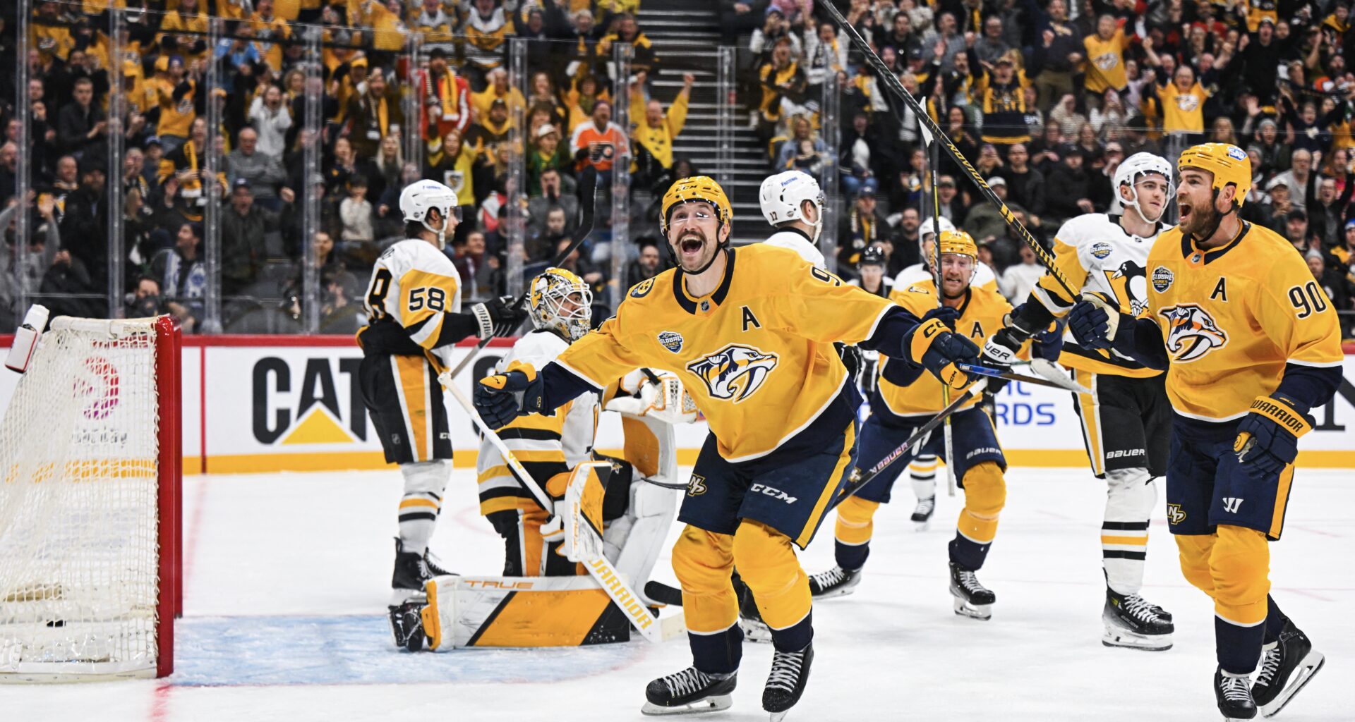 Predators 2, Penguins 1, OT