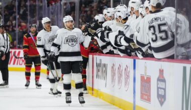 Laferriere's first period goal, Forsberg's 17 saves lead Kings over Senators 1-0