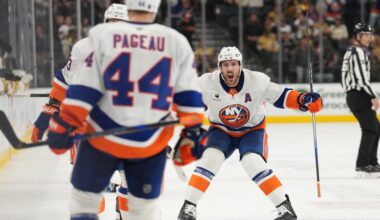 Islanders 4, Vegas 3 (OT): Pageau’s shorthanded stunner caps win