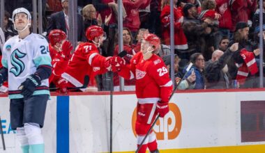 Detroit Red Wings walk away with 4-2 win over Seattle Kraken